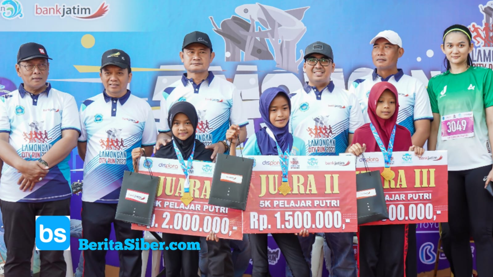 Sang juara Lamongan City Run 2023
