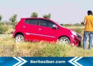 Mobil Nyasar di Lamongan
