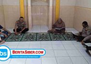 Dipimpin Kapolsek, Personel Polsek Deket Gelar Tadarus Bersama di Bulan Ramadan