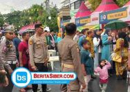 Kapolsek Lamongan Kota pimpin pengamanan