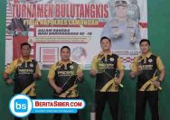 AKBP Bobby Buka Turnamen Badminton Kapolres Lamongan Cup 2024 Hari Bhayangkara ke-78