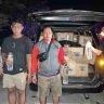 Samapta Polres Jombang Amankan Arak putih