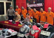 Belasan Pelajar Terlibat Tawuran Diamankan Satreskrim Polresta Yogyakarta, BB Clurit dan Sabit 
