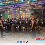 Pastikan Berlangsung Aman, Polsek Lamongan Kota Gelar Pengamanan Nobar di Cafe D'Kota