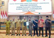 Tujuh Raperda Lamongan Tahun 2025 Disahkan Menjadi Perda Melalui Rapat Paripurna