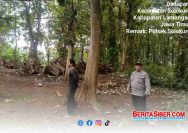 Polsek Solokuro Lamongan Patroli ke Hutan dan Sungai, Antisipasi Kebakaran dan Kekeringan 