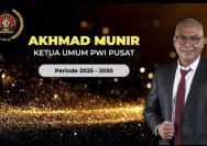 Akhmad Munir Terpilih Jadi Ketua Umum PWI 2025–2030, Siap Bawa Organisasi Pers Menuju Era Baru