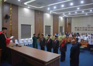 Ketua Pengadilan Tinggi Banda Aceh Lantik 4 Panitera Pengganti dan 20 P3K, Dorong Kinerja Menuju ZI WBK