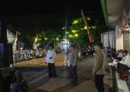 Polsek Solokuro Amankan Pengajian Maulid Nabi Muhammad SAW di Desa Dadapan Lamongan