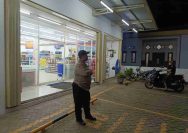 Polsek Solokuro Intensifkan Patroli Malam di Perbankan dan Swalayan Lamongan