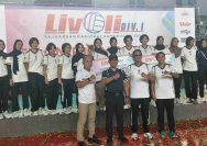 Tim Voli Putri Mabes TNI Sukses Raih Juara 3 Livoli Divisi 1 2025 di Lamongan