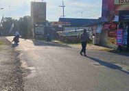 Polsek Kembangbahu Gelar Giat CW Pagi, Ciptakan Kamseltibcar Lantas di Wilayah Hukum Polres Lamongan