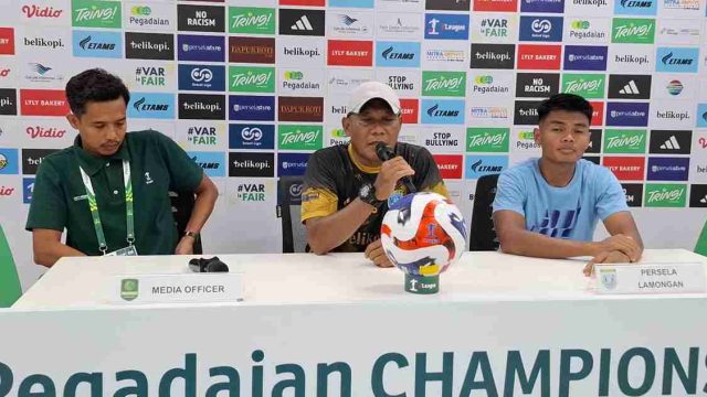 Persela Lamongan Bidik Kemenangan Saat Jamu Kendal Tornado FC di Surajaya, Fokus Jaga Tren Positif