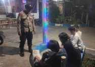 Patroli Presisi Polsek Kembangbahu Jaga Keamanan Malam Hari, Warga Diimbau Tidak Pasang Jebakan Tikus Beraliran Listrik