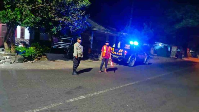 Polsek Solokuro Gelar Patroli Blue Light, Jaga Kamtibmas Hingga Pelosok dan Perbatasan Wilayah
