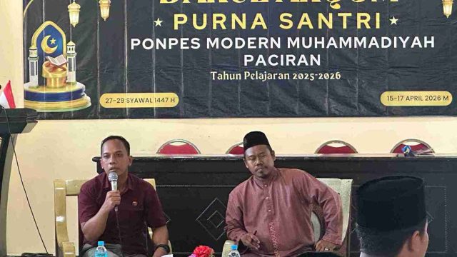 Satresnarkoba Polres Lamongan Edukasi Bahaya Narkoba kepada Santri Ponpes Modern Muhammadiyah Paciran