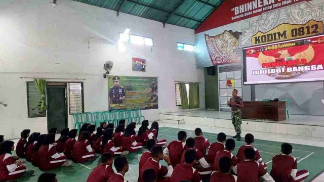 Sekolah Rakyat Lamongan Gandeng Kodim 0812 Bentuk Karakter Siswa Lewat Program Ketarunaan