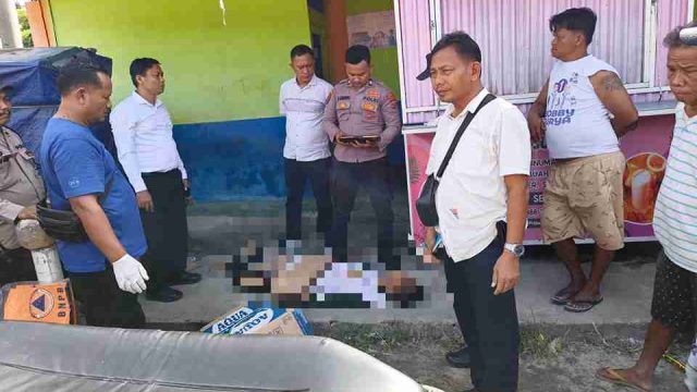 Polres Pematangsiantar dan Polsek Siantar Marihat Cek TKP Temuan Mayat di Simpang Sidamanik, Diduga Meninggal karena Sakit