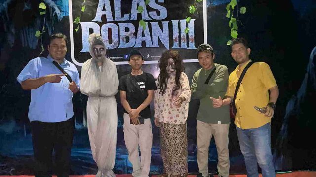 Pasar Tingkat Lamongan Disulap Jadi Wahana Horor, “Alas Roban 3” Siap Uji Nyali Pengunjung