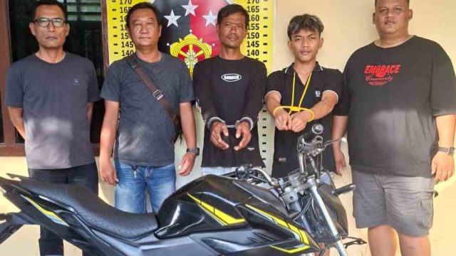 Gerak Cepat Polsek Bandar Huluan Ungkap Kasus Curanmor, Dua Pelaku Dibekuk dan Motor Korban Berhasil Diamankan