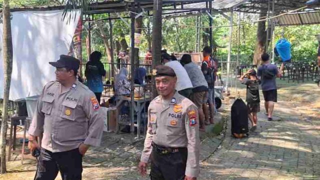 Polsek Lamongan Kota Intensifkan Patroli Perintis Presisi di Sejumlah Obyek Vital