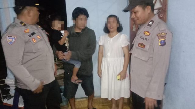 Respon Cepat Call Center 110, Polsek Siantar Marihat Berhasil Pertemukan Anak Hilang dengan Orang Tuanya