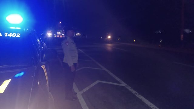 Polsek Pucuk Tingkatkan Keamanan Wilayah Lewat Patroli Blue Light Malam Hari