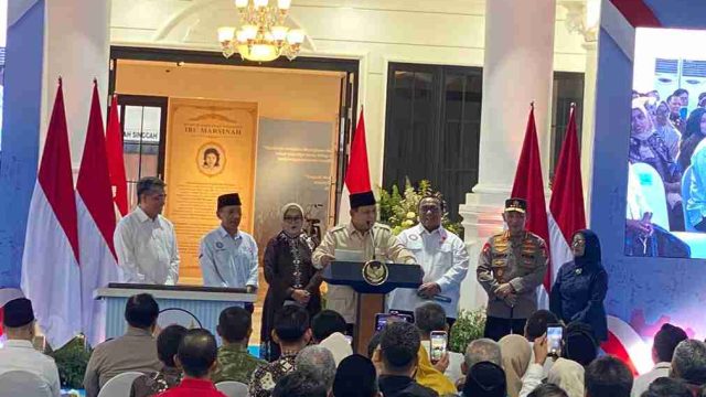 Resmikan Museum Marsinah, Presiden Prabowo: Mau Orang Dekat atau Partai Sendiri, Kalau Korupsi Sikat!