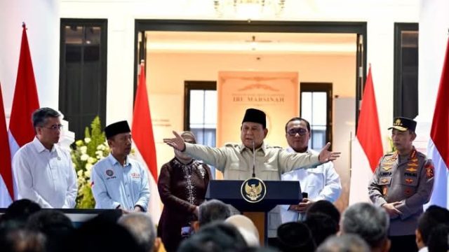 Presiden Prabowo: Kekuatan Indonesia Ada pada Persatuan Nasional dan Politik Bebas Aktif