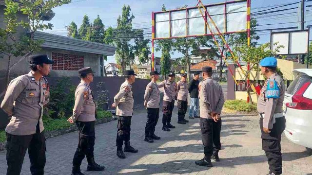 Polsek Deket Gelar Apel Siaga Pengamanan Lanjutan Libur Panjang Kenaikan Yesus Kristus