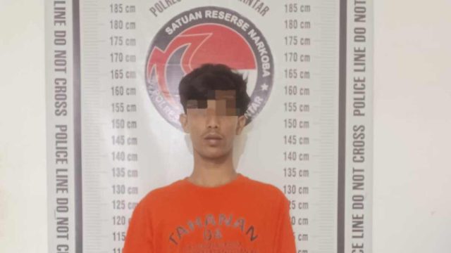 Gagal Kelabui Petugas! Trik Remaja di Siantar Buang Paket Ganja Berakhir di Balik Jeruji Besi