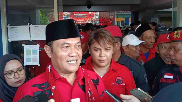 Bidik Pemilih Masa Depan, PDI Perjuangan Lamongan Lantik Pengurus PAC Didominasi Darah Muda