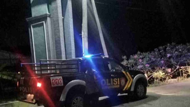 Antisipasi 3C dan Gangguan Kamtibmas, Polsek Karangbinangun Gelar Patroli Blue Light Presisi di Pertigaan Blawi
