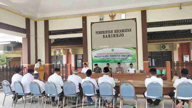 Polsek Sarirejo Hadiri Konsolidasi MUI, Perkuat Sinergitas Ulama dan Polri Jaga Kondusivitas di Lamongan