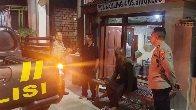 Polsek Deket Intensifkan Patroli Malam dan Sambang Pos Siskamling di Sidorejo Keset, Warga Diajak Perkuat Keamanan Lingkungan