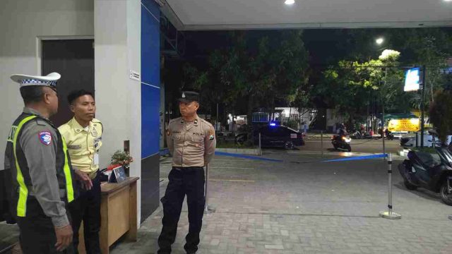 Patroli Kota Presisi Polsek Lamongan Kota Sasar Obyek Vital dan Lokasi Kebakaran, Wujudkan Kamtibmas Aman dan Kondusif