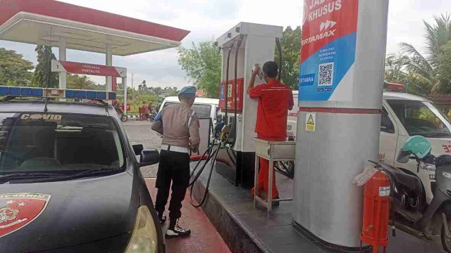 Polsek Lamongan Kota Tingkatkan Patroli Preventif di Titik Strategis Obyek Vital