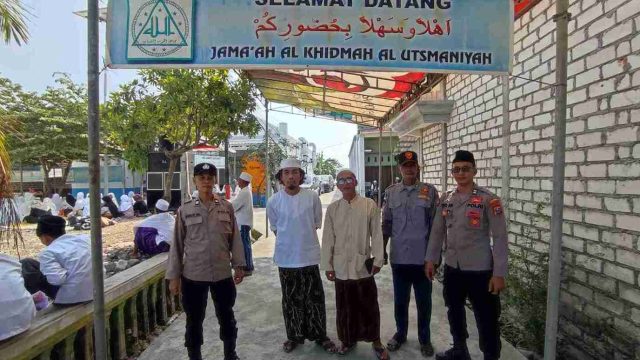 Polsek Deket Amankan Kegiatan Jamaah Al Khidmah di Desa Weduni, Ribuan Jamaah Ikuti Acara dengan Lancar dan Kondusif