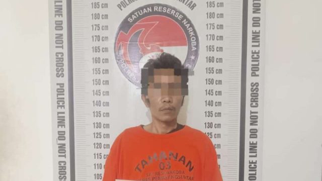 Satres Narkoba Polres Pematangsiantar Ringkus Pengedar Ganja di Kawasan Kahean