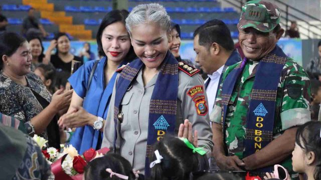 Dukung Pendidikan Karakter Sejak Dini, Kapolres Pematangsiantar Hadiri Pelepasan Siswa PAUD-SAB T.A 2025/2026