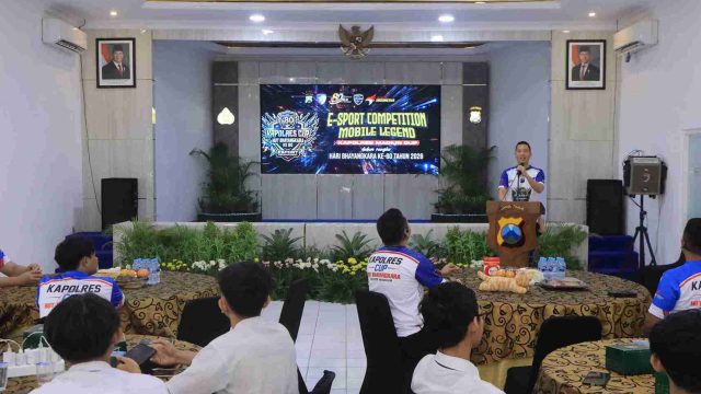 Hari Bhayangkara ke-80: Polres Madiun Wadahi Kreativitas Generasi Digital Lewat Turnamen E-Sport