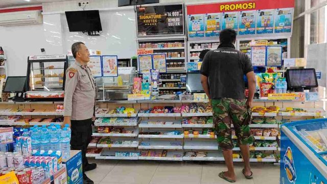 Polsek Deket Intensifkan Patroli Minimarket, Imbau Pengunjung Waspada dan Jaga Barang Bawaan Saat Beristirahat