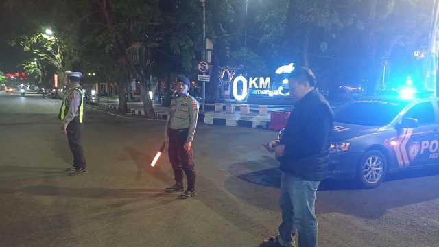 Optimalkan Harkamtibmas, Polsek Lamongan Kota Gelar Patroli Kota Presisi di Sejumlah Objek Vital