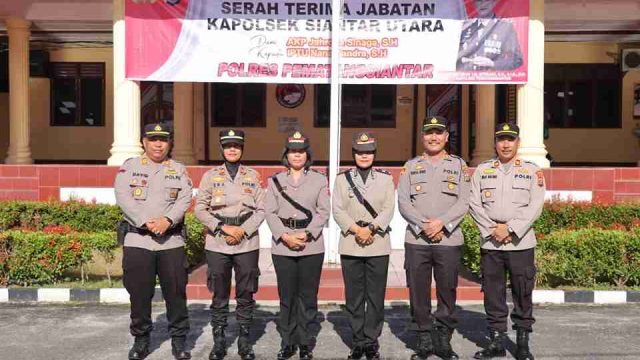Rotasi Jabatan di Polres Pematangsiantar: AKBP Sah Udur Pimpin Sertijab Kapolsek Siantar Utara
