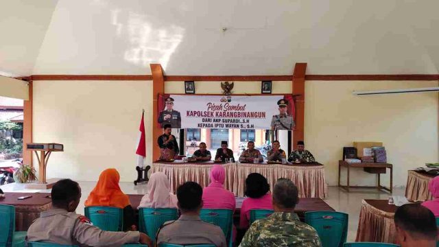 Polsek Karangbinangun Gelar Pisah Sambut Kapolsek, Iptu Wayan Gantikan AKP SUPARDI