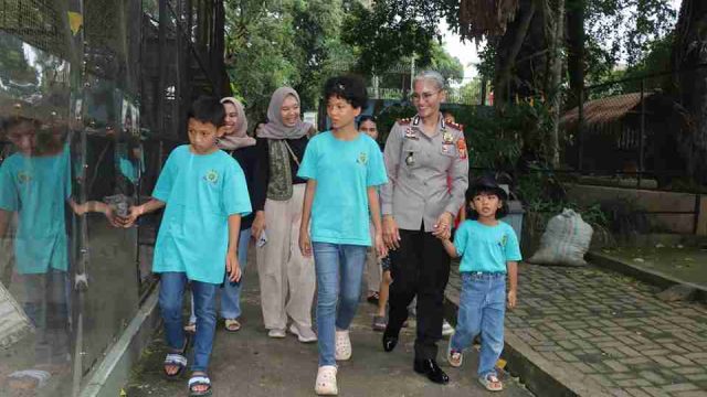 Sambut HUT Bhayangkara Ke-80, Kapolres Pematangsiantar Hadirkan Keceriaan bagi Anak Panti Asuhan