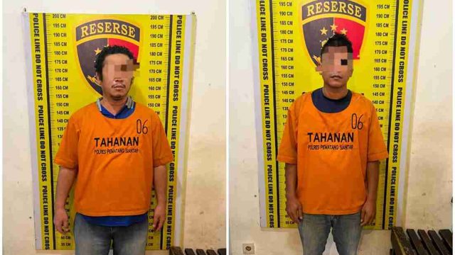 Sat Reskrim Polres Pematangsiantar Ringkus Dua Penadah Emas Curian di Madina