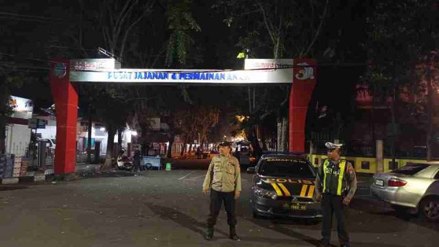Jaga Stabilitas Kamtibmas, Polsek Lamongan Kota Gelar Patroli Kota Presisi di Objek Vital