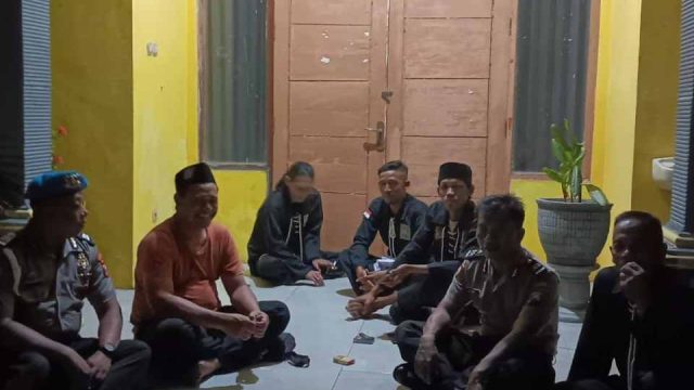 Perkuat Tali Persaudaraan, Polsek Karangbinangun Kawal Tasyakuran dan Pembinaan Warga Baru PSHT