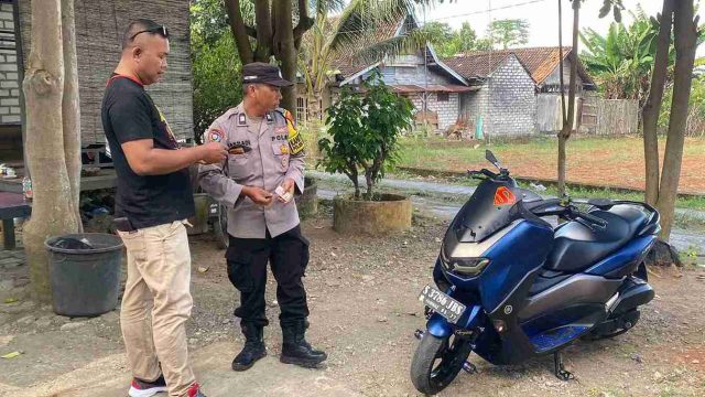 Permudah Akses Pelaporan, Kanit Binmas Polsek Solokuro Gencarkan Sosialisasi Layanan Call Center 110